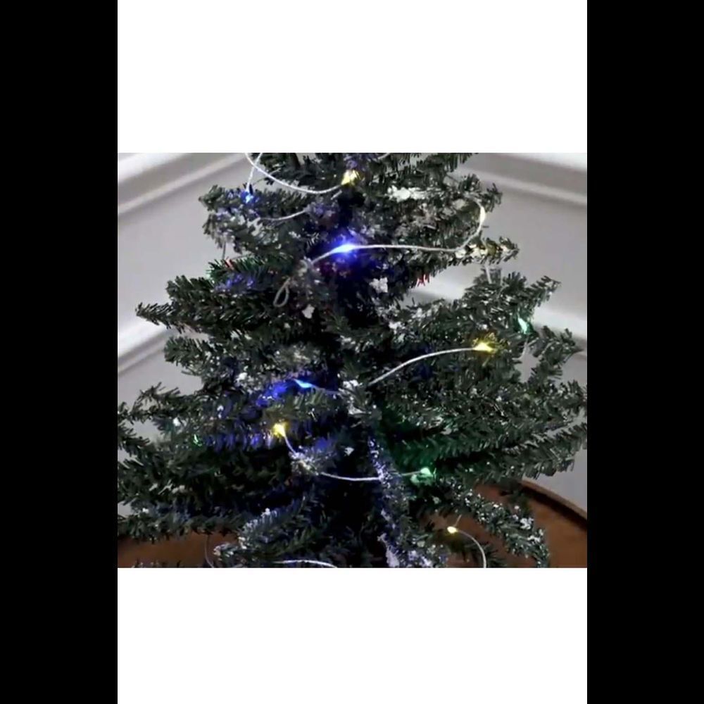 Bethlehem Lights 3-pack Set Metallic Fairy Lights Silver